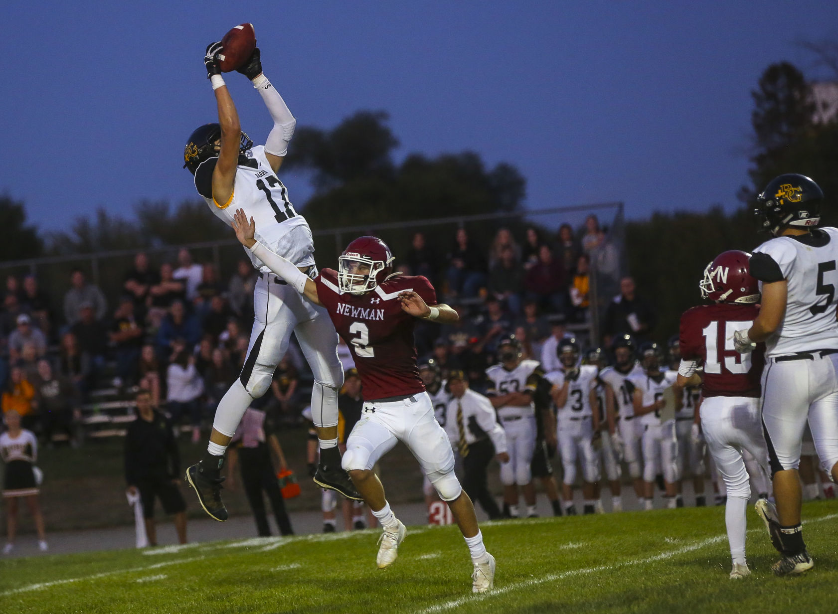 FBall Newman vs. Bishop Garrigan 2